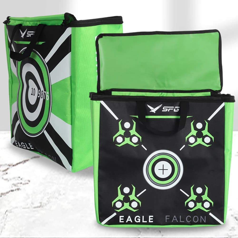 Archery Target Bag Hunting Replacement Cover Bags Refillable Archery Target Cover Bag with Carrying Handle for Backyard