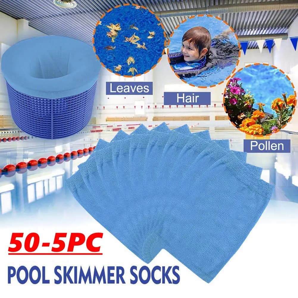 Rete a maglie in nylon per skimmer piscina, protezione per cestelli skimmer, accessorio per piscine fuori terra