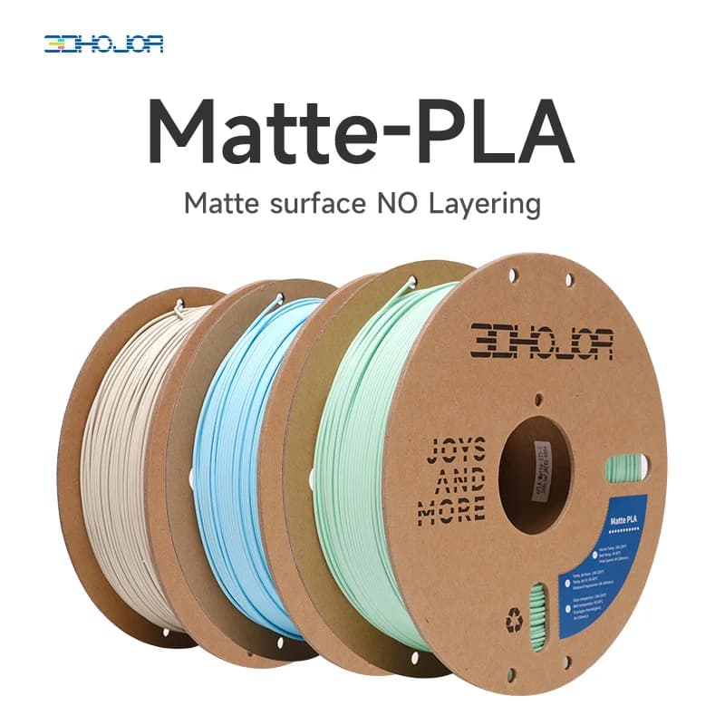 3DHOJOR Filament PLA Opaque 1KG 1.75MM PLA Matte 3D Printer Filament PLA Opaque For 3D Printer 3D Printing Material For Bambu Lab