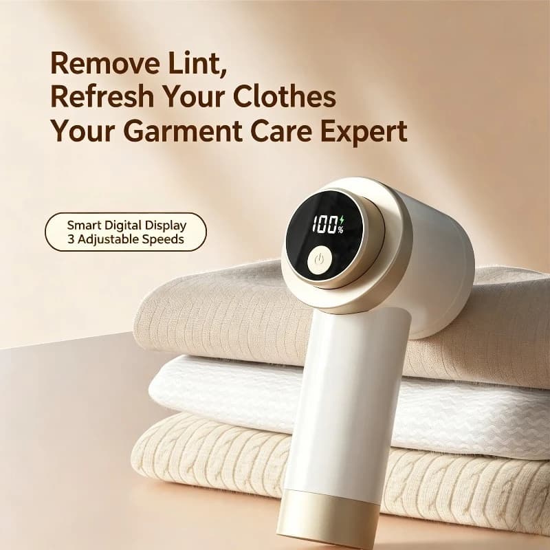Rechargeable Portable Electric Lint Remover Fabric Shaver Fluff Remover Hair Ball Trimmer For Clothing