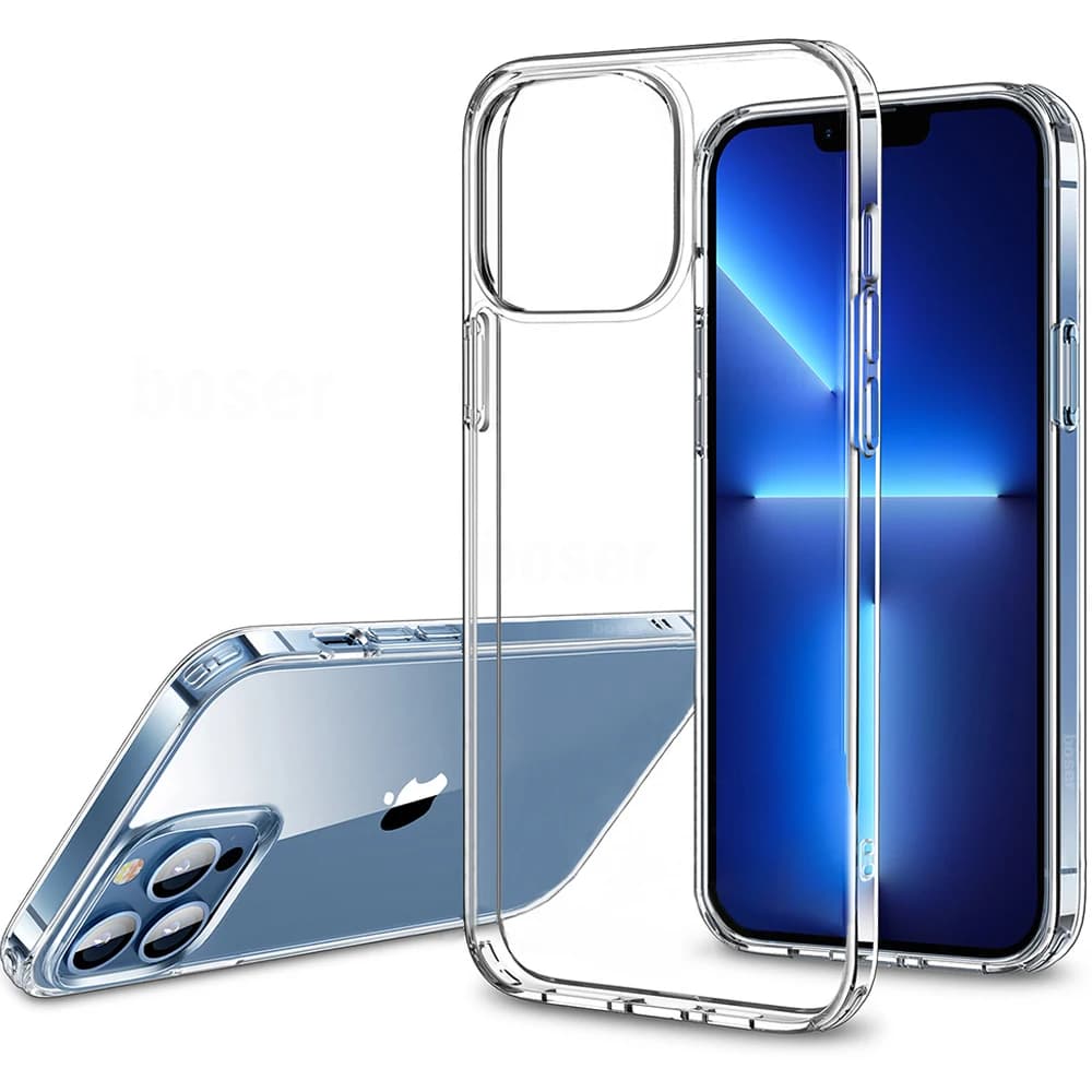 Custodia morbida in silicone trasparente per iPhone 14 Pro Max Custodie per iPhone 5 6 6s 7 8 X XS Max 11 12 13 14 Plus SE Custodie trasparenti