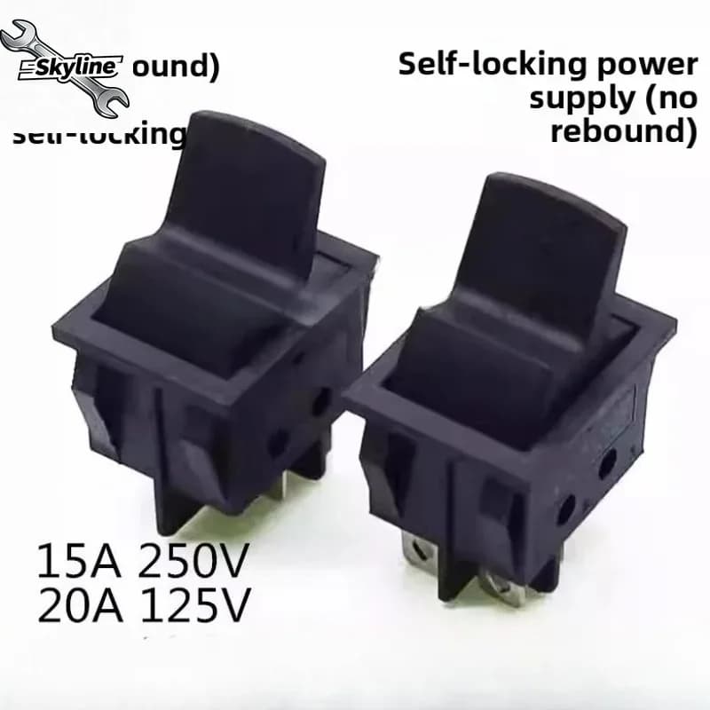 1Pcs 2‑Pin Starter Switch for Wall Breaker Soymilk & Smoothie Blender, applicable to Multi‑Function Cooking Blender Parts