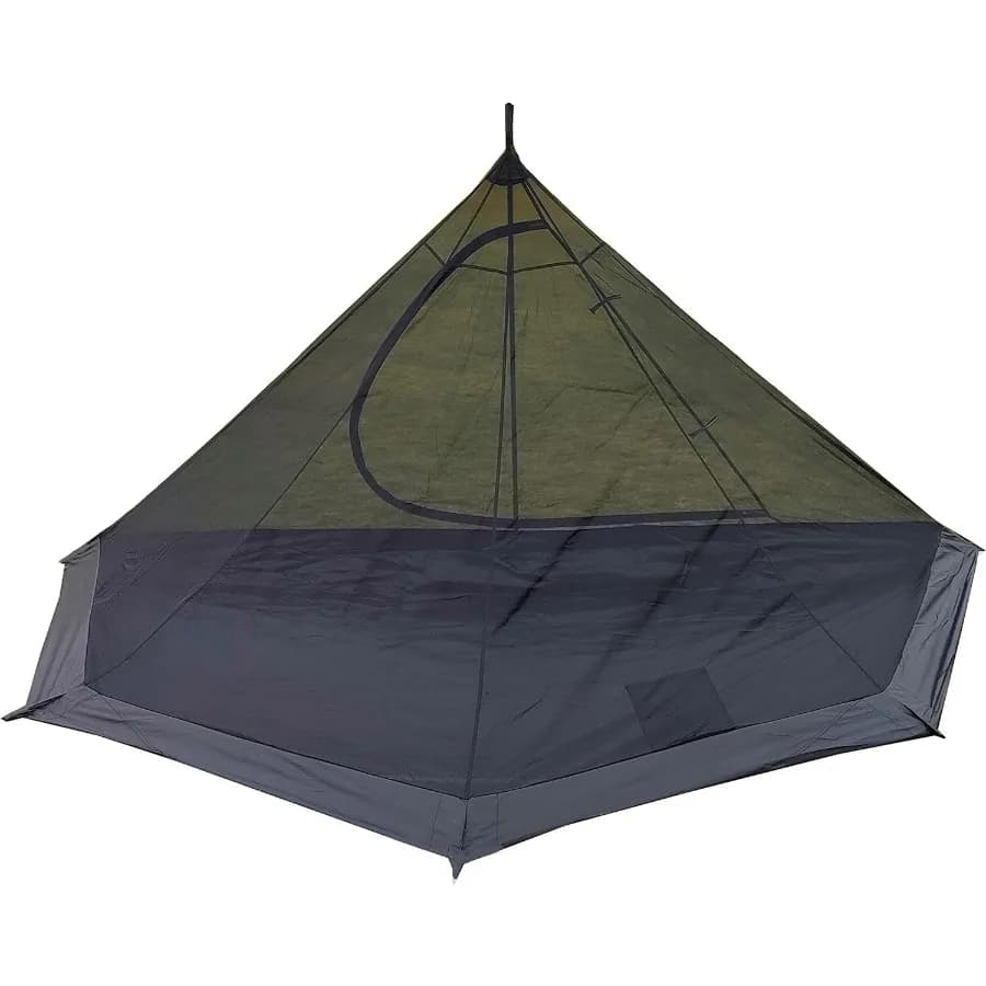 Tenda da campeggio per 2-4 persone per zaino in spalla per 4 stagioni Design tenda calda ultraleggera e facile da montare con resistenza agli agenti atmosferici e rap superiori