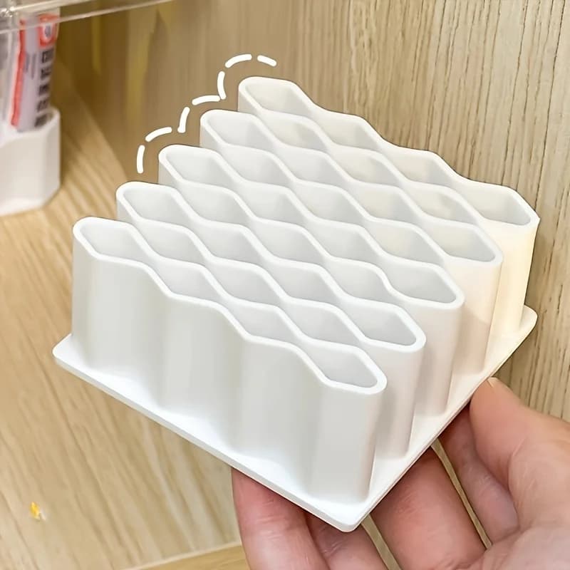Organizzatore per farmaci da tavolo a 32 slot: plastica resistente, scomparti etichettati, spazio per riporre gli oggetti salvaspazio per l'ufficio della clinica domestica