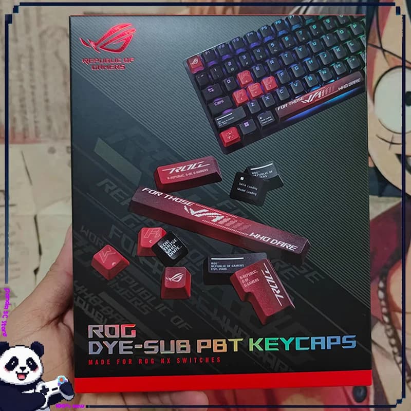 Rog Keycap Pbt Sublimazione Termica Per Rog Azoth Rog Strix Scope Ii Rog Strix 2 98 Accessori Per Tastiera Meccanica Personalizzata