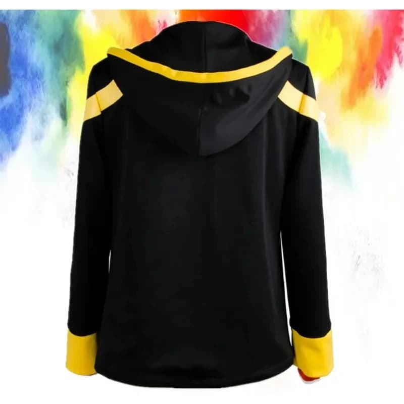 2026 707 cosplay costume Mystic Messenger Saeyoung console cosplay zipper jacket luciel seven hoodies 707 red T-shirt shor M3TR4