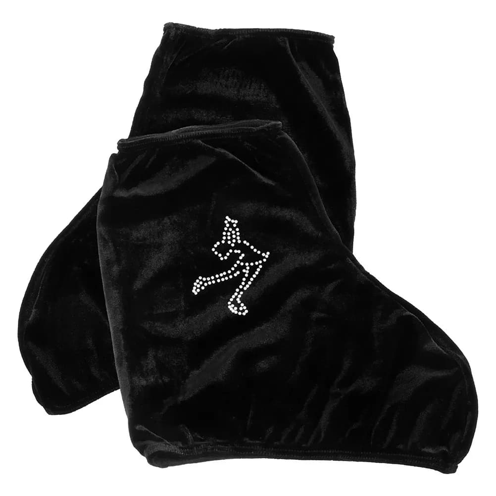 1 Paio di Copriscarpe Elastici per Pattini da Ghiaccio, Protezioni per Pattini da Hockey, Copriscarpe Protettivi in Poliestere per Esterni