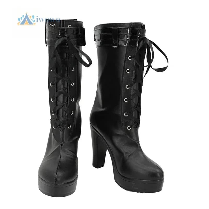 Game Honkai Star Rail Saber Altria Cosplay Shoes Custom Made Boots