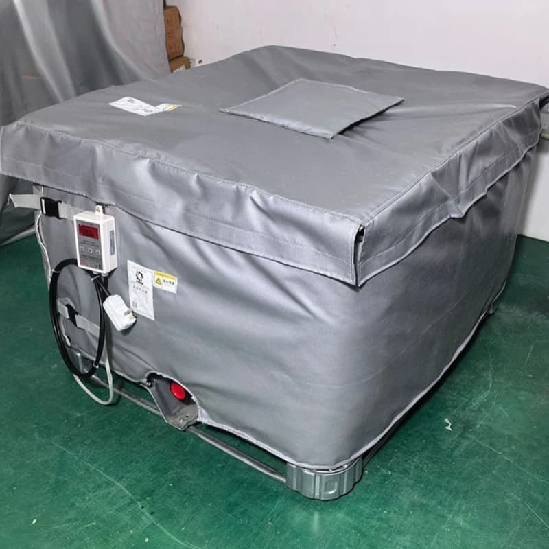 1000-Liter container heating blanket with thermostat