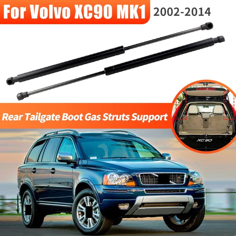 2PCS Trunk Shock Lift Gas Spring Strut For Volvo XC90 MK1 2002-2014 Rear Tailgate Boot Gas Support Strut OEM#:30634580, 30649439