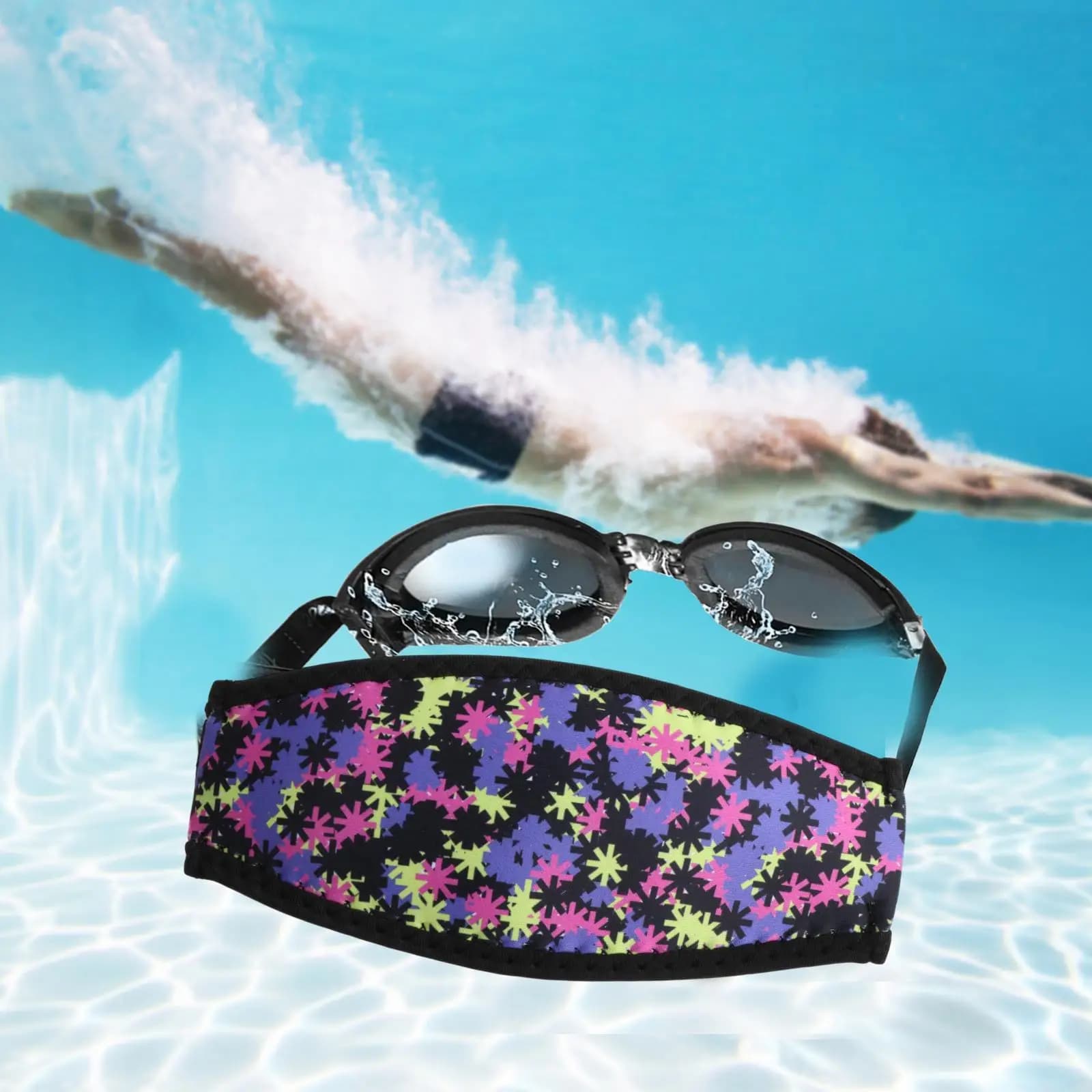 Underwater Mask Slap Straps Adult Snorkeling Protection Diving Swimming
