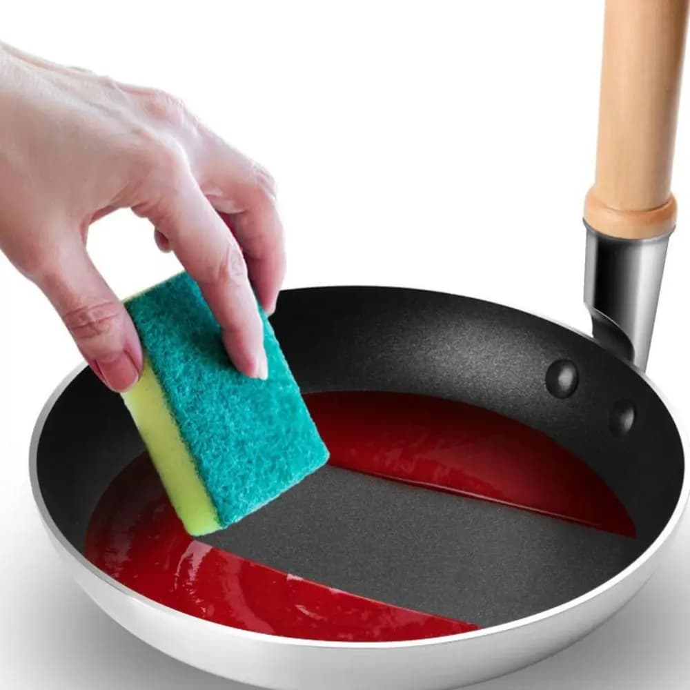 Padella per Omelette con Manico in Legno Verticale, Stile Giapponese, Professionale, per Friggere Uova, Rapida Conduzione del Calore, Padella in Alluminio per Pancake
