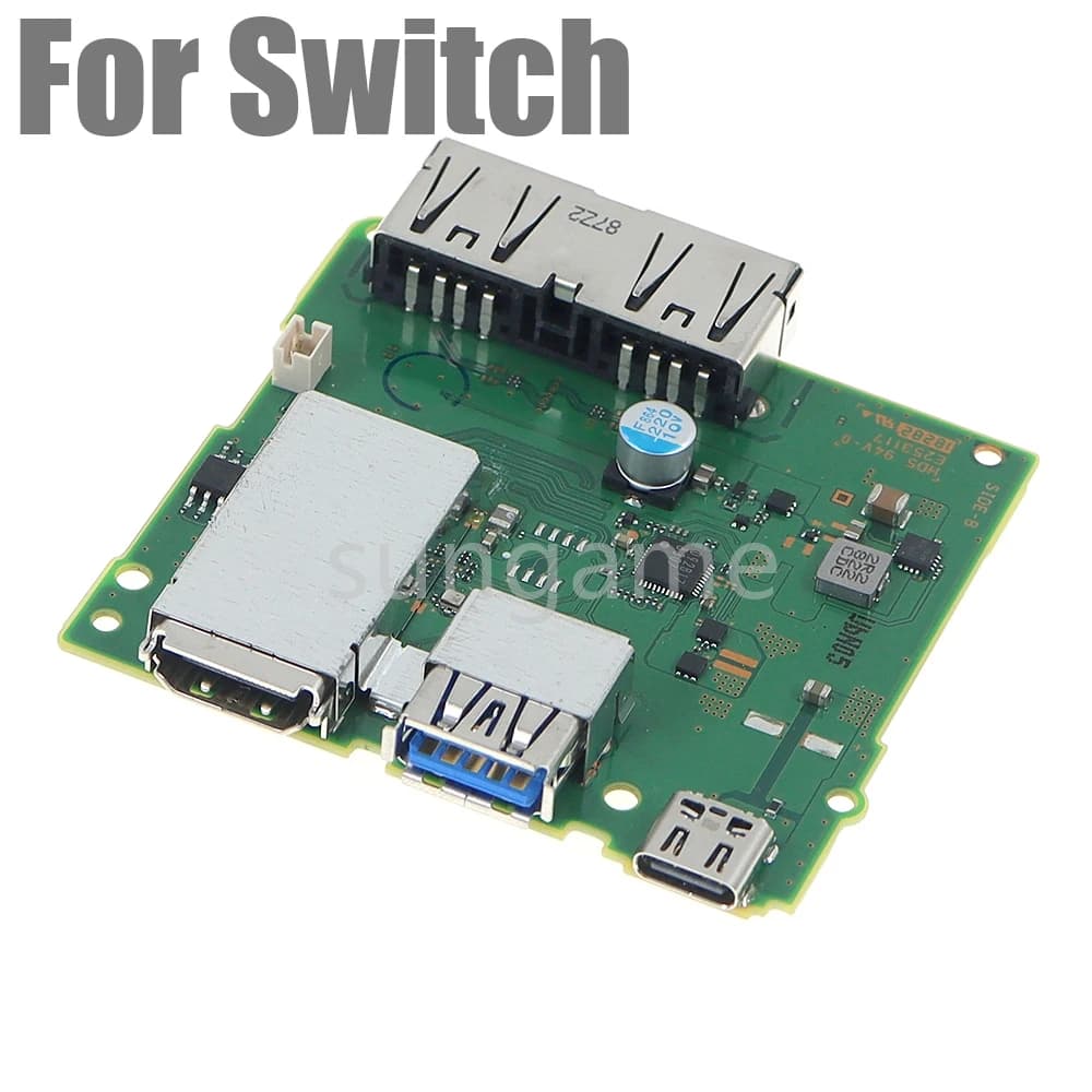 1sets HDMI-compatible Charging Docking Station Motherboard PCB with Cable for Nintendo for Switch NS Circuit Board