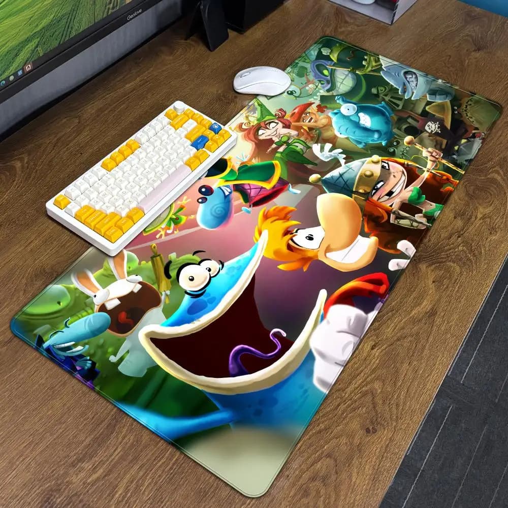 Game R-Rayman Legends Mouse Pad XXL Computer Accessories Large Keyboard Laptop Table Pad The New Product Gamer Gaming