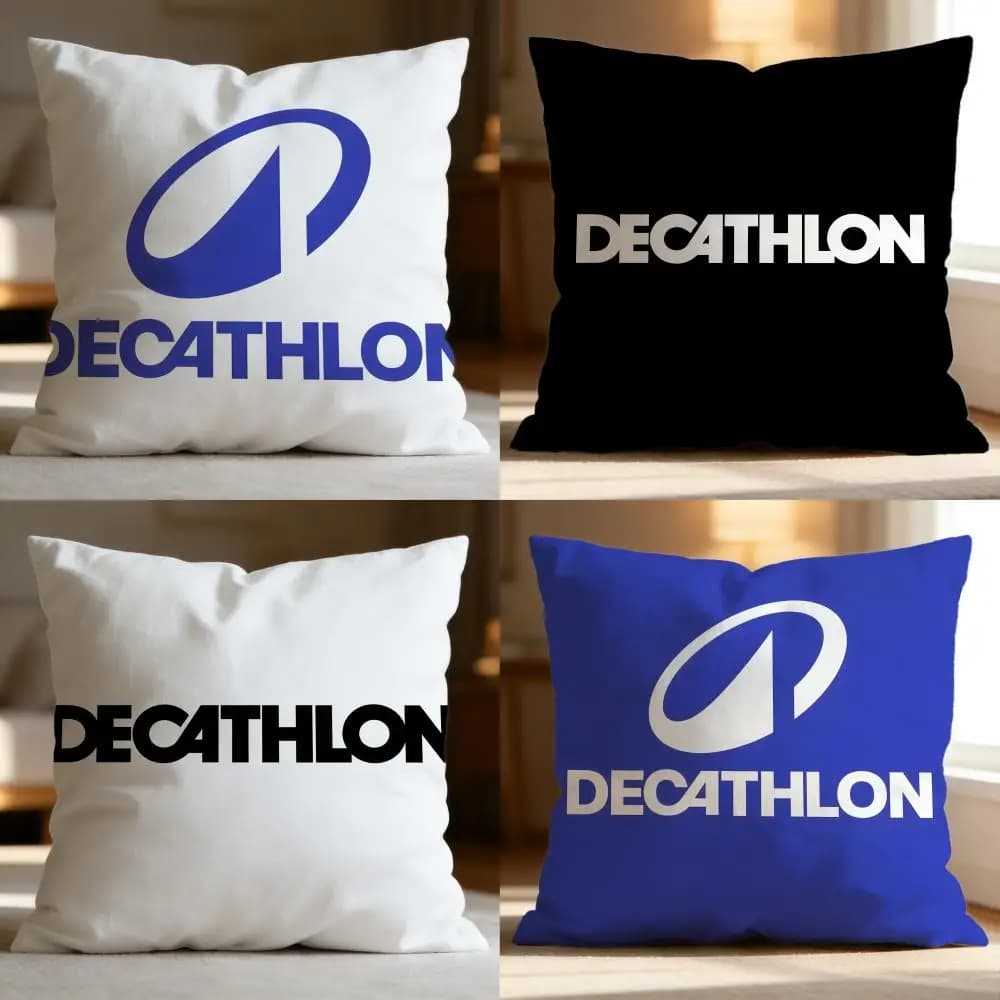 Fodera per Cuscino D-Ddecathloned Morbida e Lavabile, Multiuso per Divano, Letto, Viaggi e Ufficio