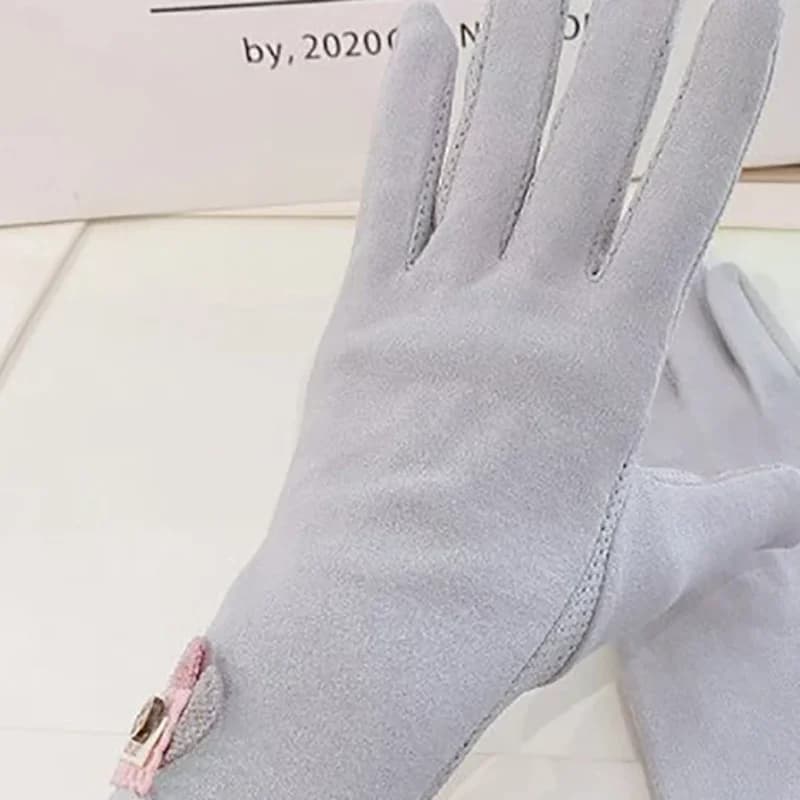 Women Sunscreen Gloves Summer Sun Protection Gloves Non-slip Touch Screen Gloves Cycling Driving Mittens Thin Anti-UV Gloves