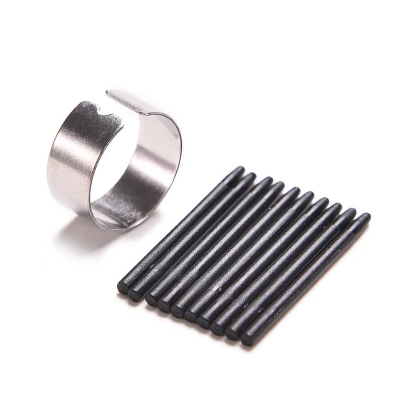 10x punte di ricambio per penna Wacom BAMBOO nere, punta per stilo per CTE MTE CTL CTH SP, accessorio per tablet da disegno