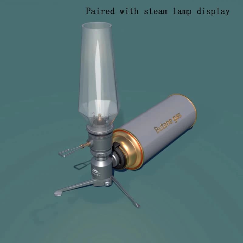 CAMPINGMOON Z23-CB Three Leg Adapter for Camping Gas Lamp, Long Gas Stove Support, Rocket Stove Support