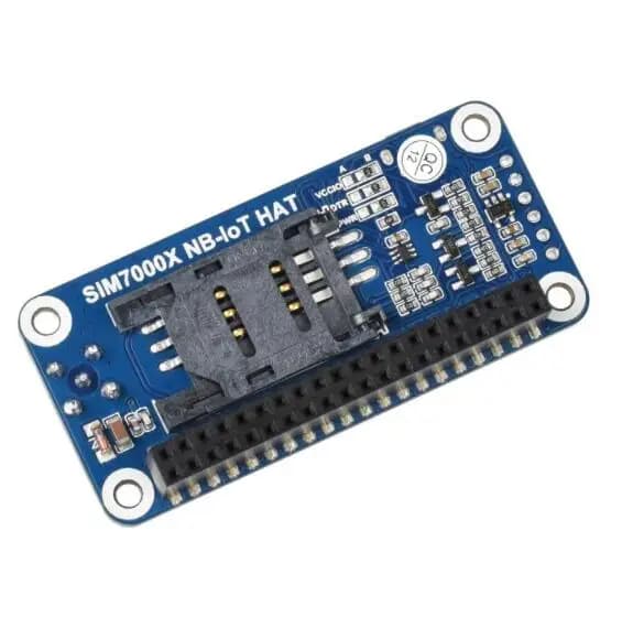 Waveshare SIM7000E NB-IoT / Cat-M / EDGE / GPRS HAT for Raspberry Pi, GNSS, for Europe, Africa, Australia, Southeast Asia