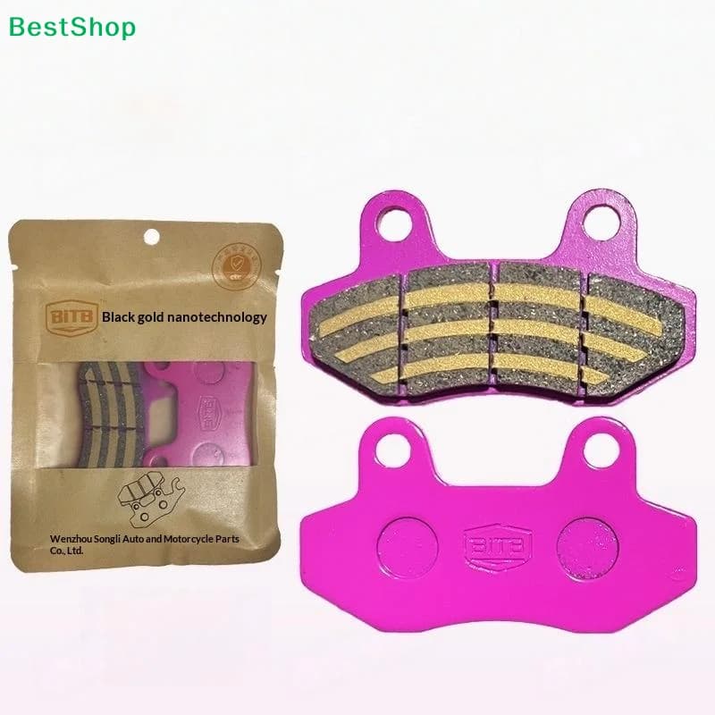 〔Vic〕 Pastiglie Freno a Disco Anteriori e Posteriori CBX Universali per Moto, in Ceramica Nano Nera e Oro, Speciali per Conducenti di Consegne