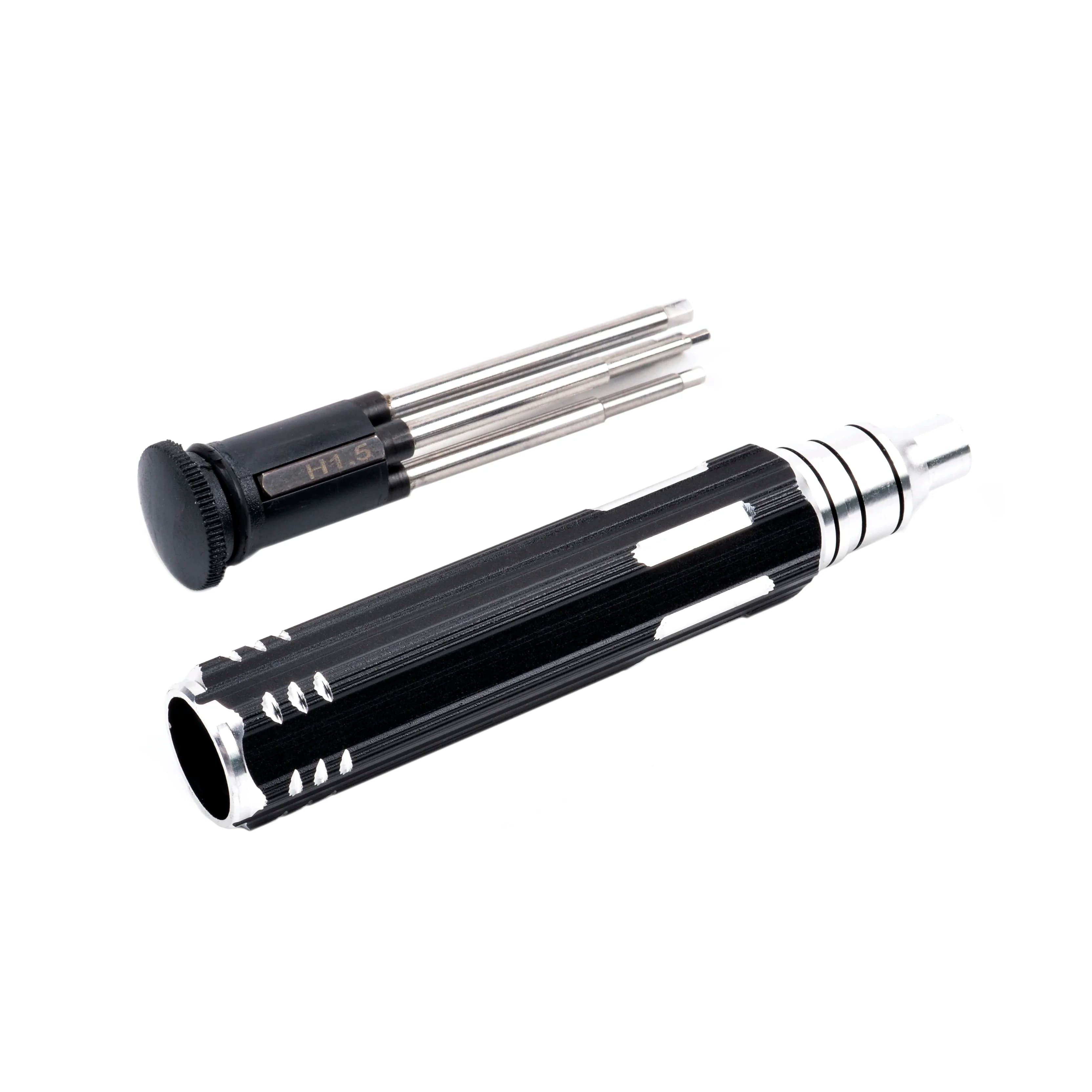 Parti RC 4 in 1 1.5mm 2.0mm 2.5mm 3.0mm Cacciavite esagonale Kit di attrezzi in metallo Set per RC Elicottero Auto Aereo Drone Aereo