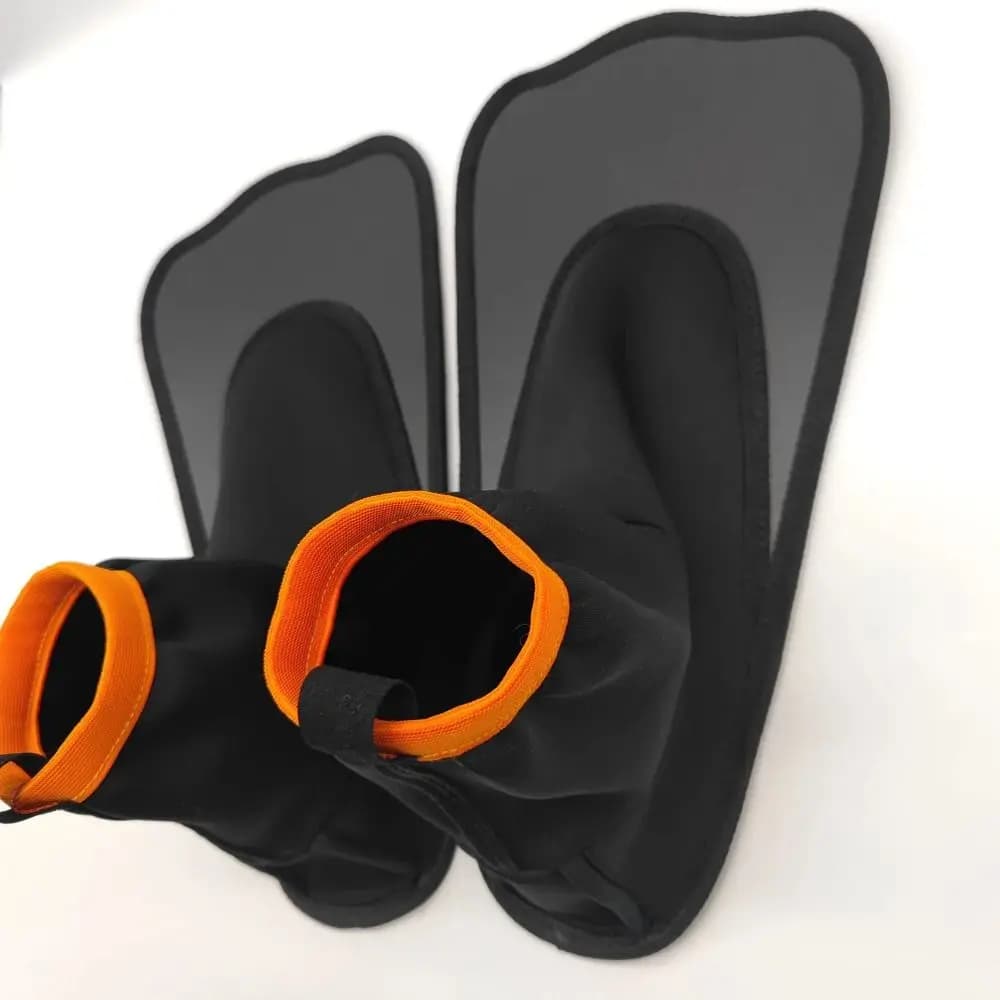 Detached Swimming Pins with Wrap Design for Feet, Breathable, Anti-slip, Highly Extensible, Travel Size