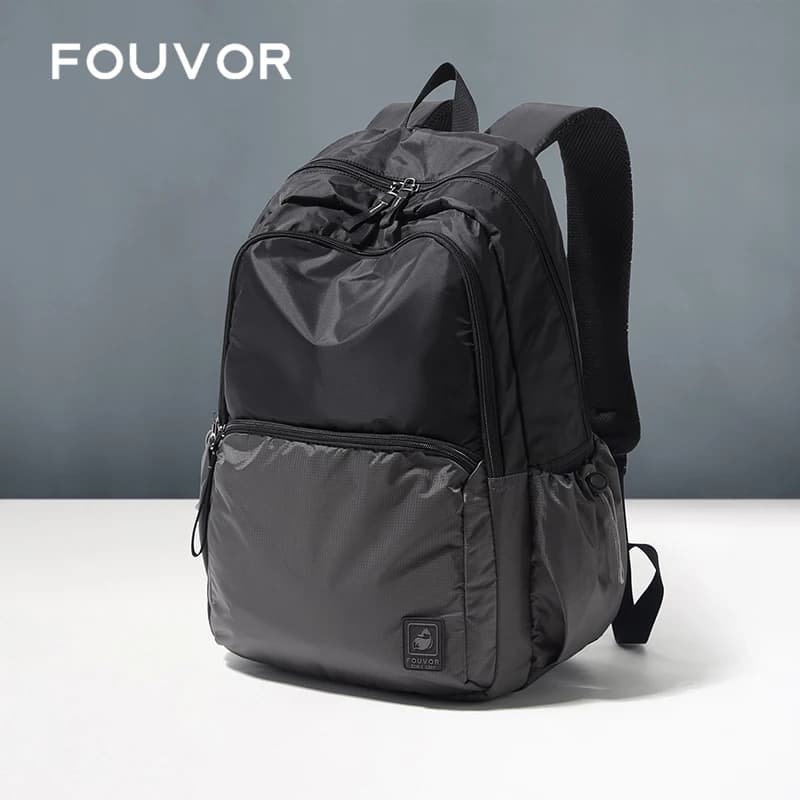 Fouvor Zaini da uomo Laptop Viaggi d'affari Aereo Cabina Zaino Borse da lavoro sportive casual Borsa da scuola di moda 3027-09