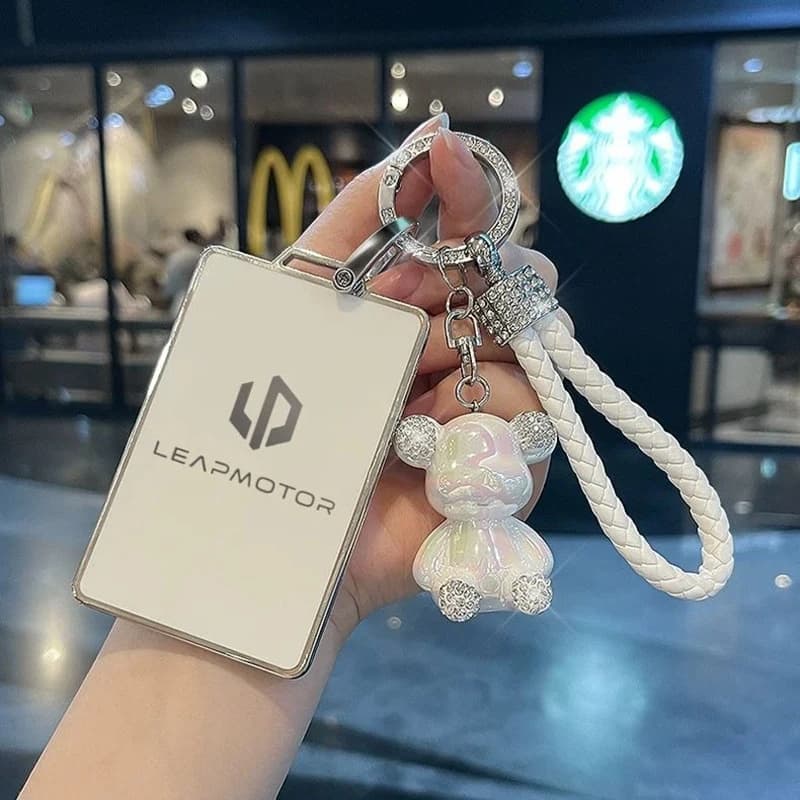 TPU Caso Chiave Dell'automobile Fob per Leapmotor T03 C10 C11 C16 C01 B10 B01 B05 S01 NFC Carta Portachiavi Copertura A Distanza Borsette Accessori
