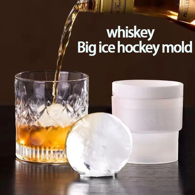 Silicone Ice Cube Molds Big Ball Ice Cube Tray Reusable Whiskey Whiskey Ice Cube Molds Cocktail Coffee Accessories DIY Homemade