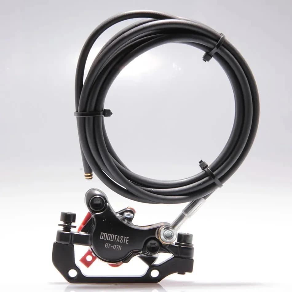 Pinza Freno a Disco Posteriore Destra per Bici Elettrica, Base a 160 B 140, Pompa Idraulica Inferiore, Tubo Personalizzato, Accessori per Ciclismo