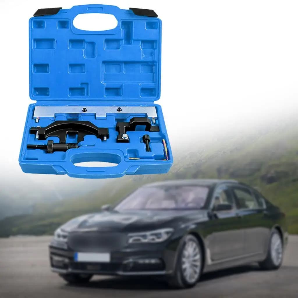 Large Automotive Tool Set Engine Timing and Disassembly Kit Black Alloy for BMW 320i 318i X1 Mechanic Garage Equipment