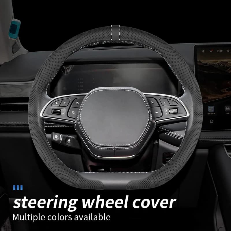 Coprivolante Auto con Impugnatura Confortevole per MG4 EV/MG ZS EV/MG 5/MG S5 EV/MG 6/MG Cyberster/MG 3/MG 7/MG HS/MG RX5