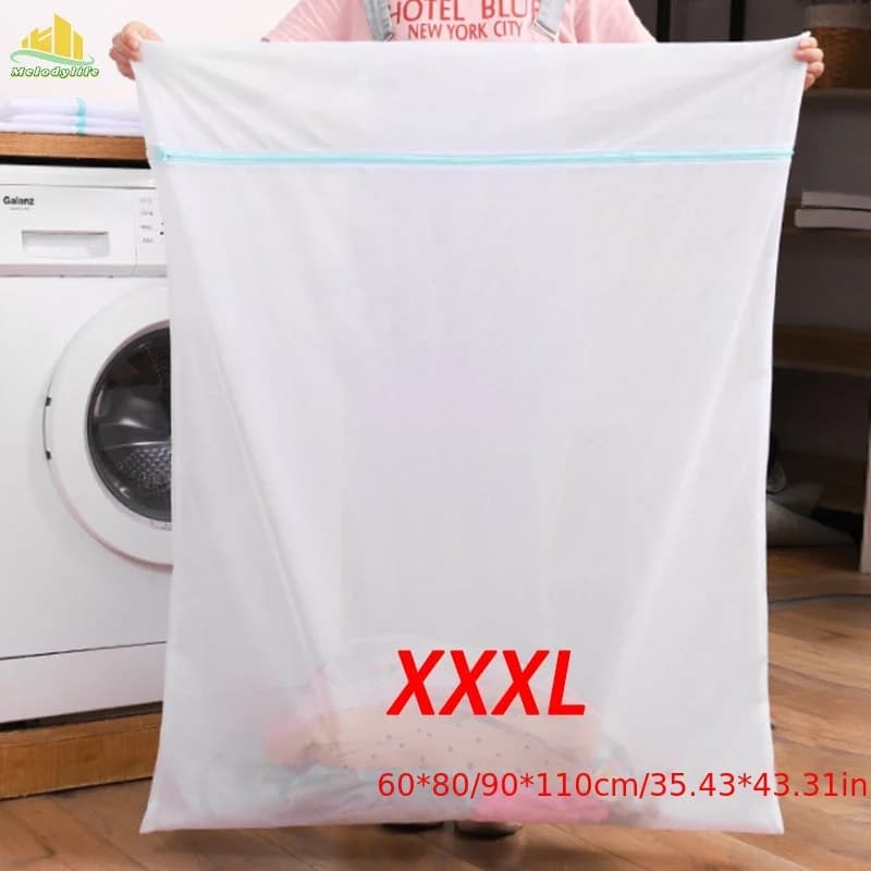 Extra large laundry net bag for blankets and curtains, Dobi Extra Besar size