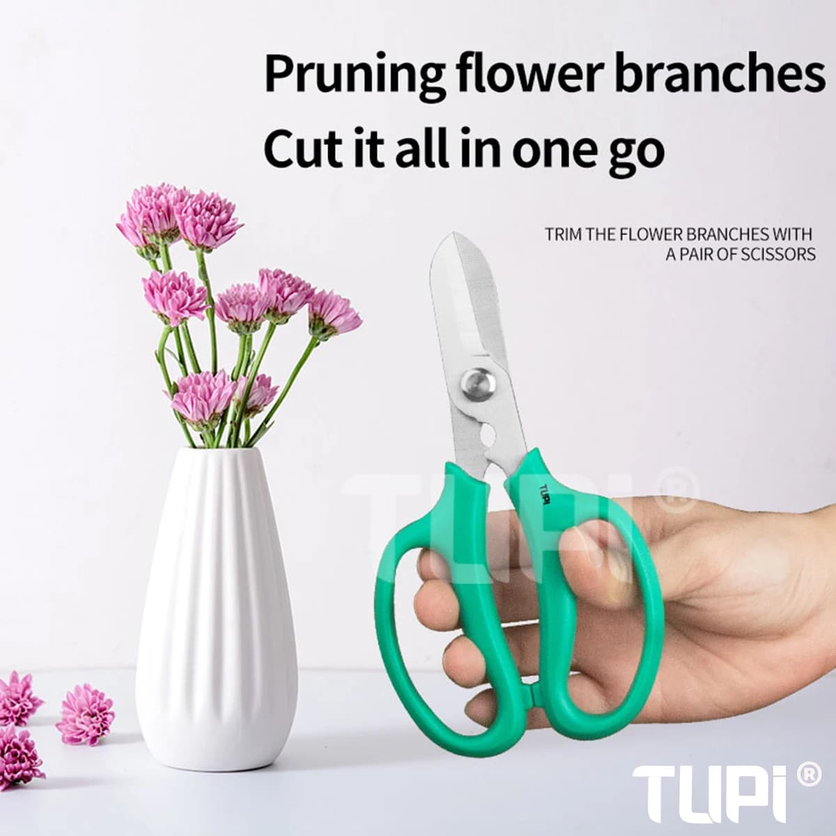 Forbici da giardinaggio Fioristi Cesoie professionali per composizioni di fiori Forbici a punta multifunzionali per uso domestico Strumenti per potatura di piante