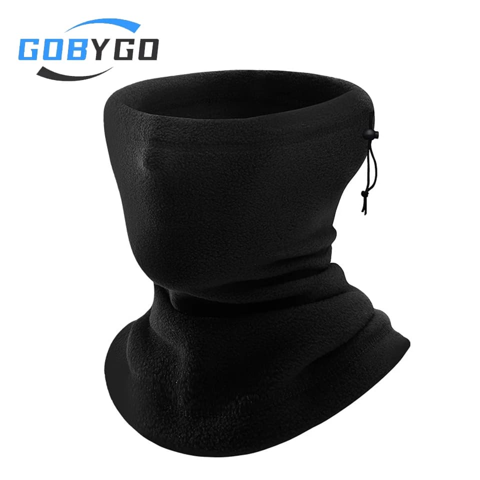 GOBYGO ciclismo passamontagna calore antivento moto casco fodera bici copricapo sci equitazione maschera per il viso berretto da bicicletta donna uomo