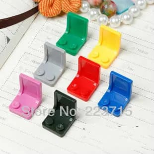 4079b 30 pezzi * sedia 2x2 * Mattoni per illuminare fai-da-te, compatibili con Lego assembla particelle