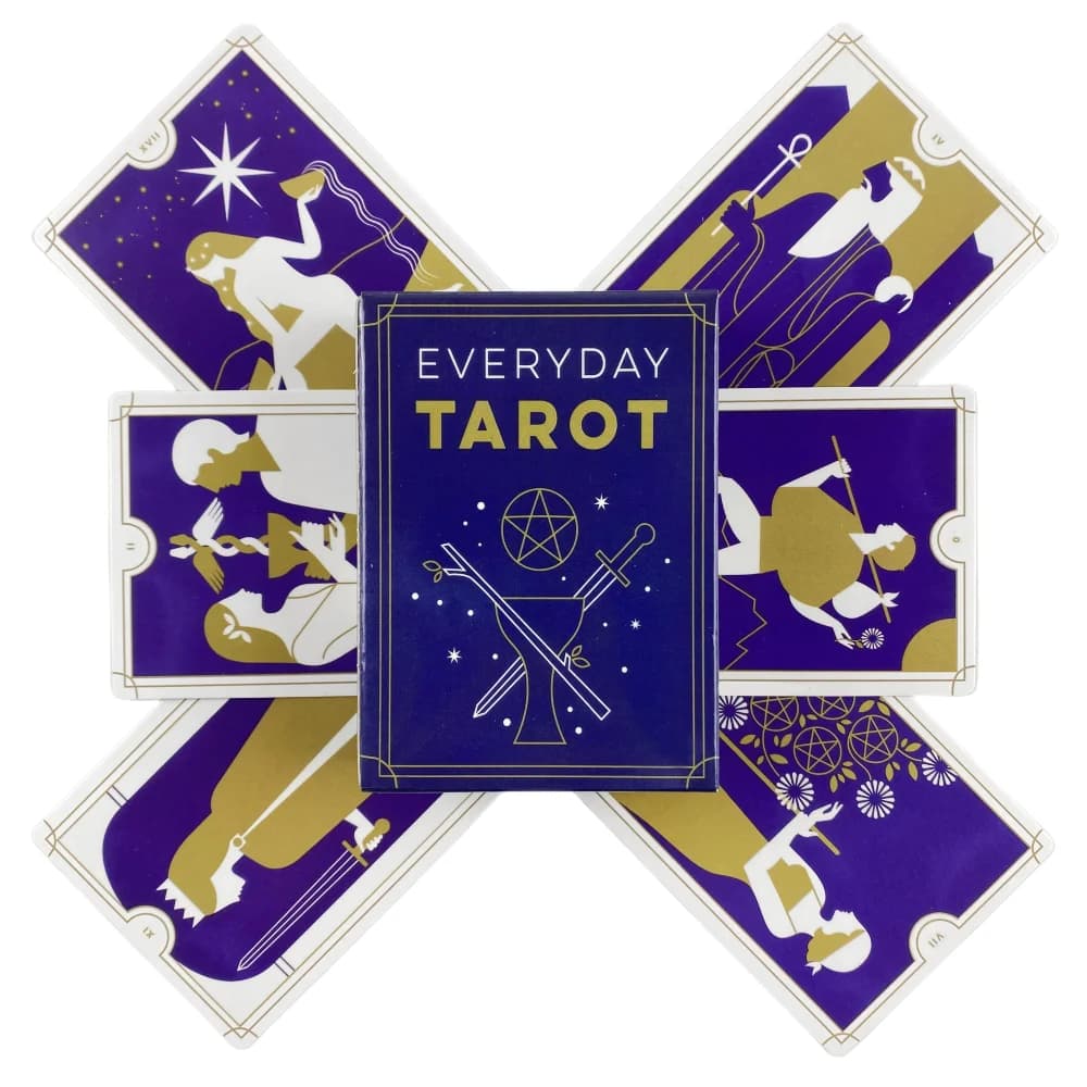 Carte dei Tarocchi Everyday Rider, Mazzo da 78 Carte, Edizione in Inglese per Divinazione e Gioco