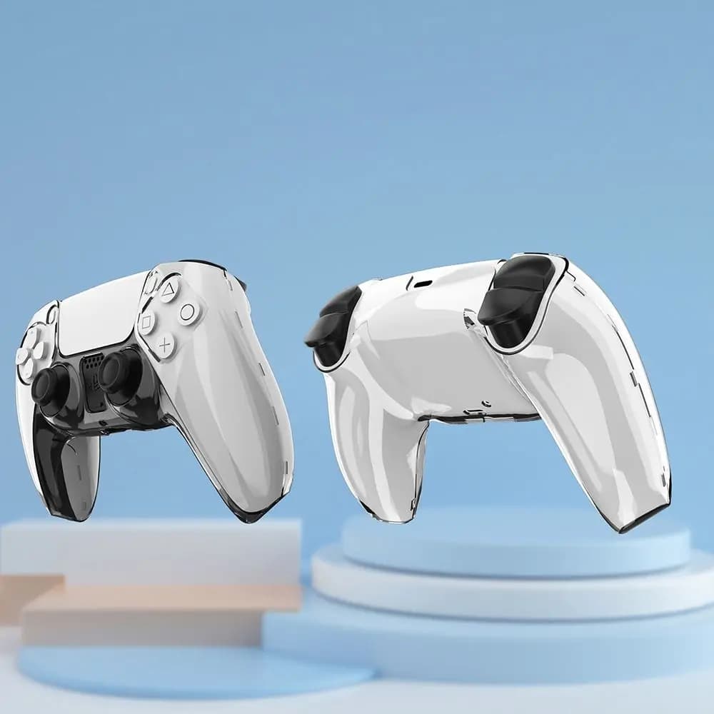 Custodia Protettiva Trasparente per Gamepad PS5, Cover Protettiva per Controller di Gioco PlayStation 5 | PS5