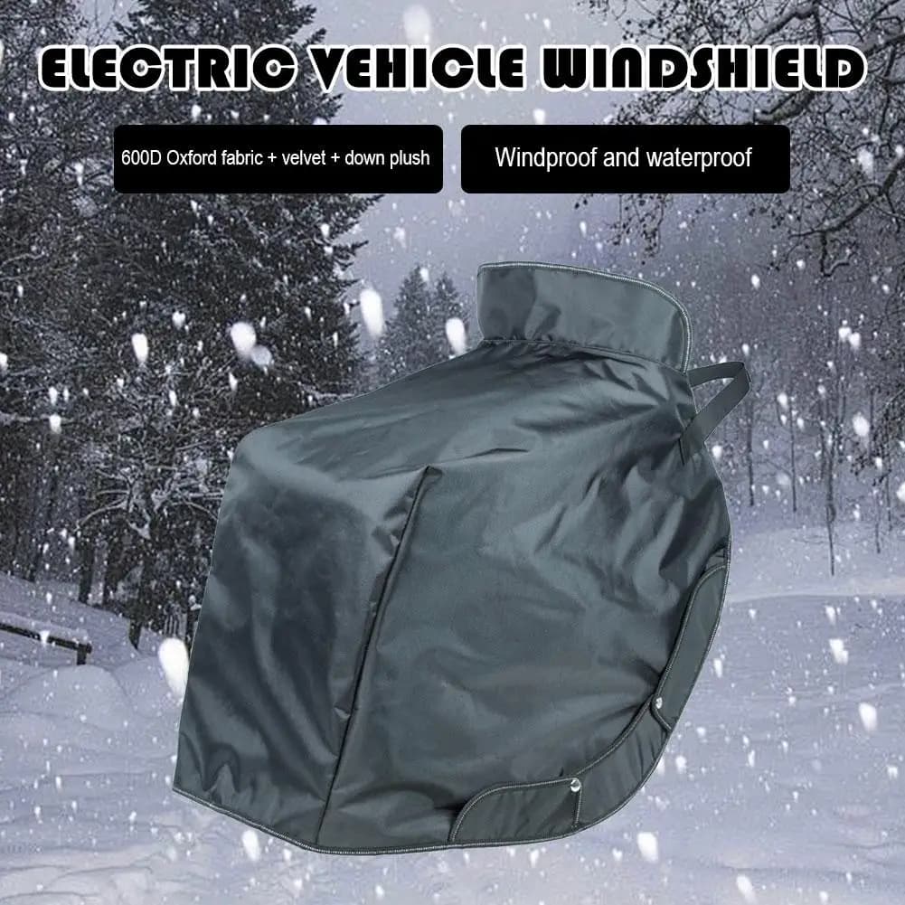 Copri gamba per scooter Protezione scaldamuscoli Copri gamba universale per moto elettrica Coperta per ginocchio Copri gamba per scooter antivento C3Z2