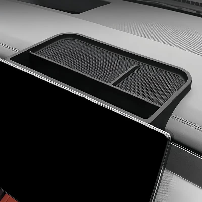 For BYD Sealion 8 ATTO 8 TANG L 2025-2026 Storage Box Behind Center Control Screen Dashboard Silicone Storage Compartment