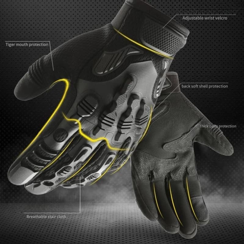 Tactical touchscreen hunting gloves with whole fingers Breathable anti-slip safety gloves Sports Cycling Hiking Fishing Outdoor garden