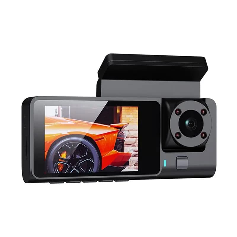 Dashcam a 3 canali per auto con WIFI, videoregistratore 1080P, telecamera posteriore per veicoli, DVR per auto, accessori auto
