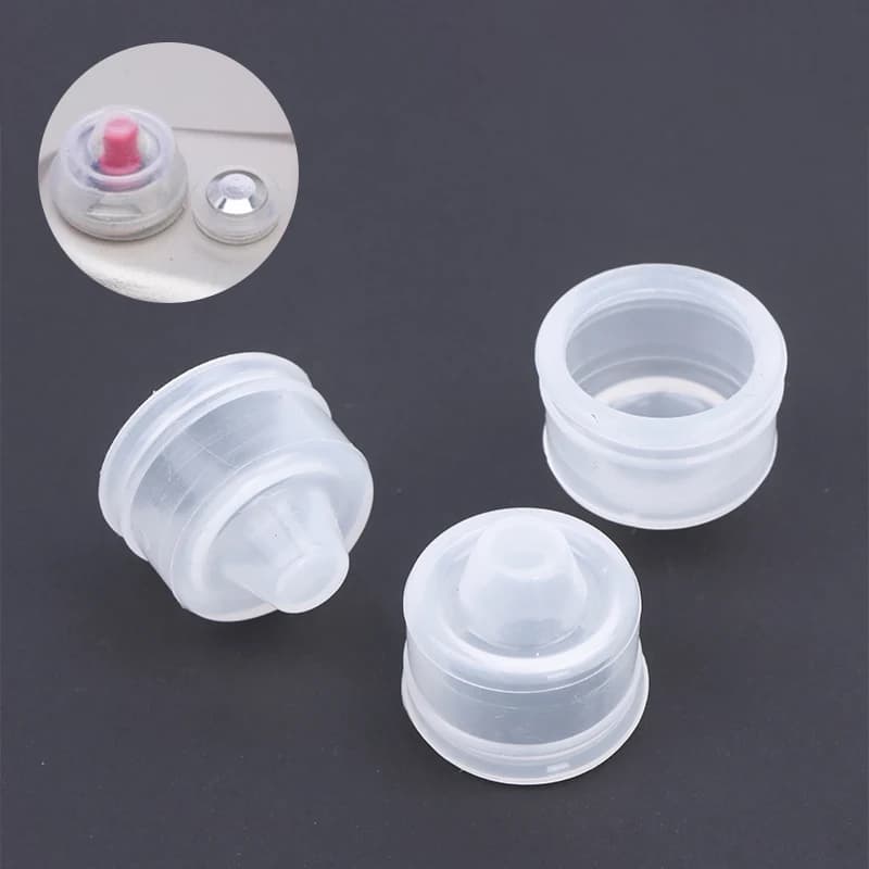 3 pieces pot pressure helmet safety sleeve valve ring sealing gaskets spare cap cover kitchen accessories