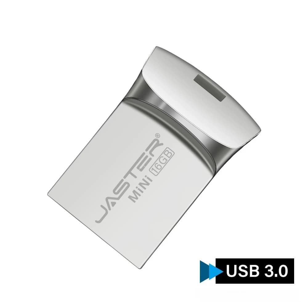 Chiavetta USB 3.0 Super Mini USB 3.0 64 GB Regalo aziendale creativo Pen Drive 32 GB Chiavetta di memoria nera Portachiavi gratuito Pendrive 16 GB