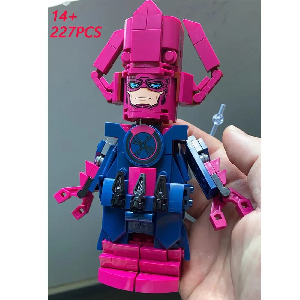 MOC 227PCS Fantastici Quattro Galactus Modello fai da te Blocchi di costruzione Assemblaggio creativo Giocattolo educativo per il regalo di Natale del capretto