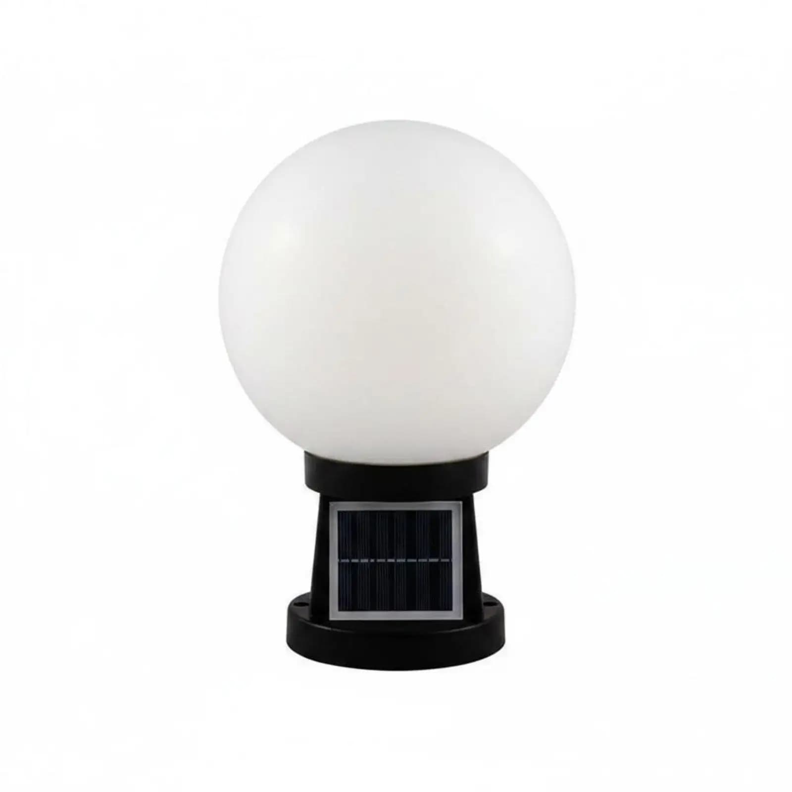 Outdoor Illumination Lamp Soft Glow Solar Sphere LED Headlight for Outdoor Patio Garden and Entrance