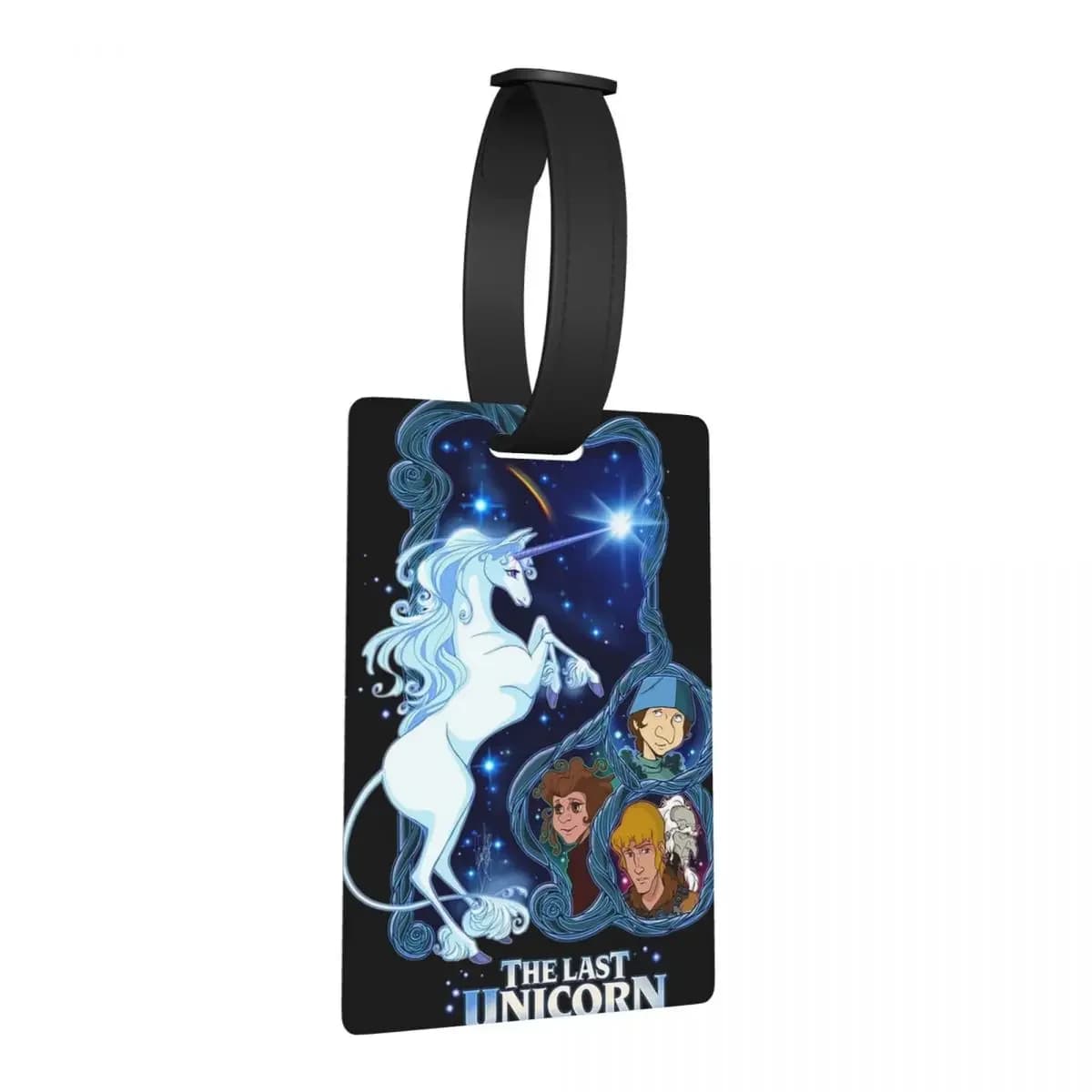 The Last Unicorn Etichette per bagagli Accessori per valigie Viaggio Bagagli portatili Etichetta per imbarco Porta etichette ID Nome Indirizzo
