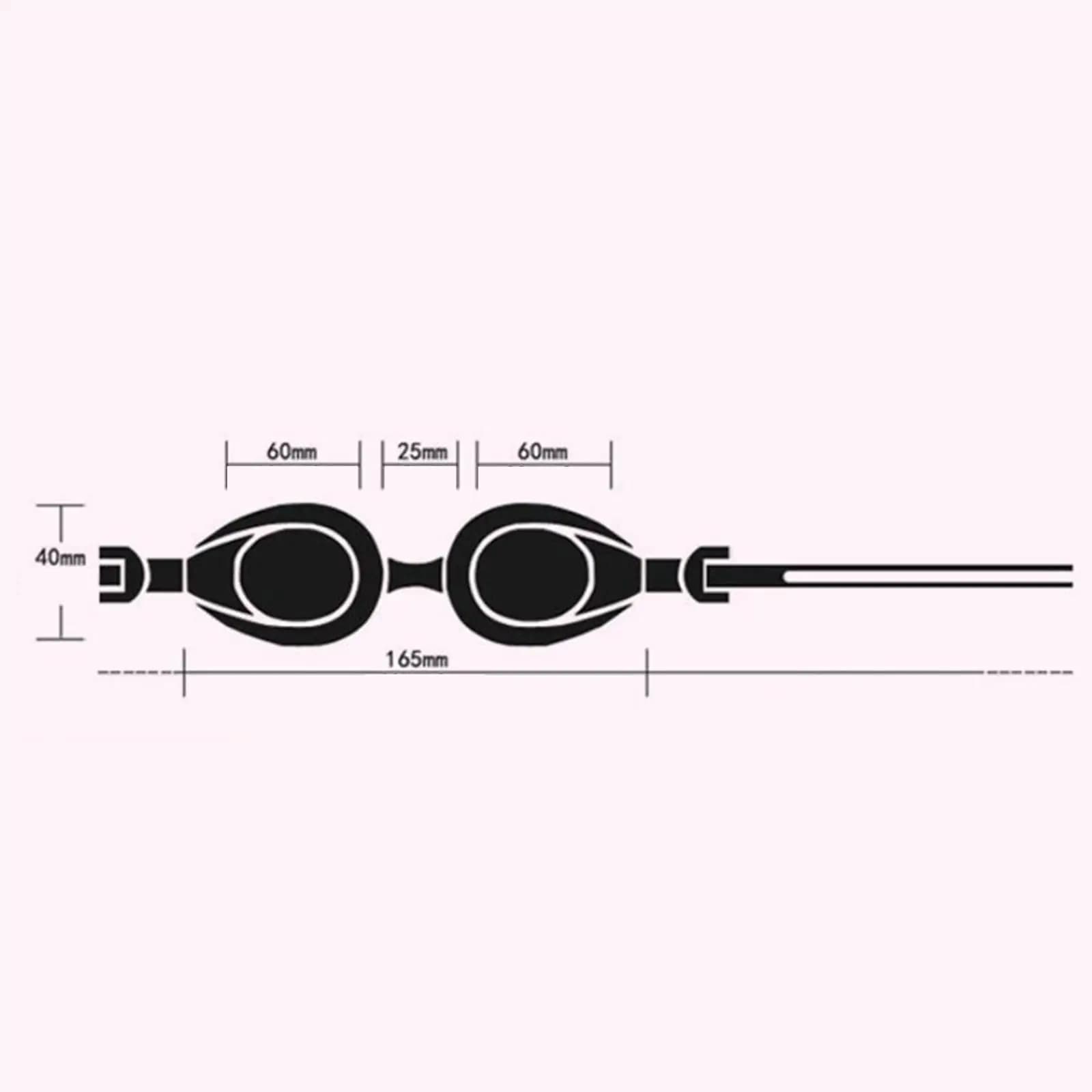 Swim Lens Eyewear Children Anti Fog Waterproof Nose Cover PC Silicone Goggles for Swimming Learning Diving Surfing