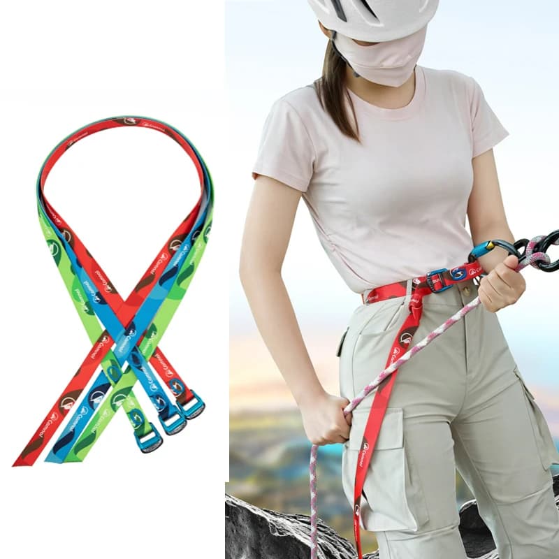 Emergency Belt EDC Travel Morning Run Fitness Outdoor Hiking Mountain Camping Wilderness Exploration Quick Remove Belt,P995