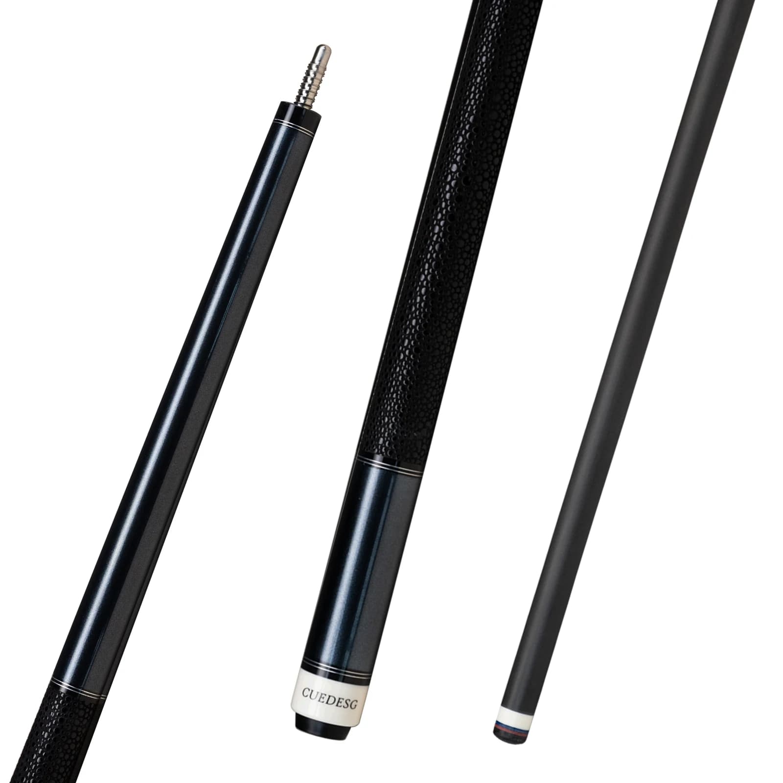CUEDESG Carbon Fiber Pool Cue Stick,10.5mm/11.8mm/12.5mm Professional Carbon Cue with PU Bag,Tacos De Billar,당구큐,Billiard Cue